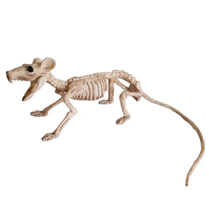 Halloween Plastic Animal Skeleton Ornament - 5 Styles