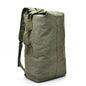 Men's Canvas Travel Backpack - Large Capacity 20-35L Mountaineering Shoulder Bag with Multiple Pockets