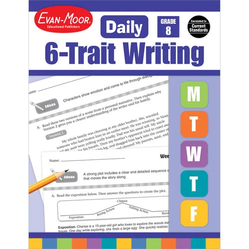 Daily 6-Trait Writing, Grade 8 Teacher Edition - Paperback