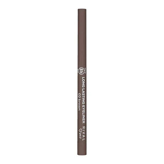 Rival Loves Me Vegan Eyeliner Brown Pencil - Long Lasting, Dermatologically Approved, Cruelty-Free Makeup