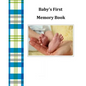 Baby's First Memory Book: Baby's First Memory Book; Baby Boy Plaid - Paperback