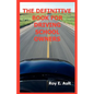 The Definitive Book For Driving School Owners - Paperback