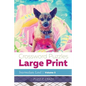 Crossword Puzzles Large Print (Intermediate Level) Vol. 5 - Paperback