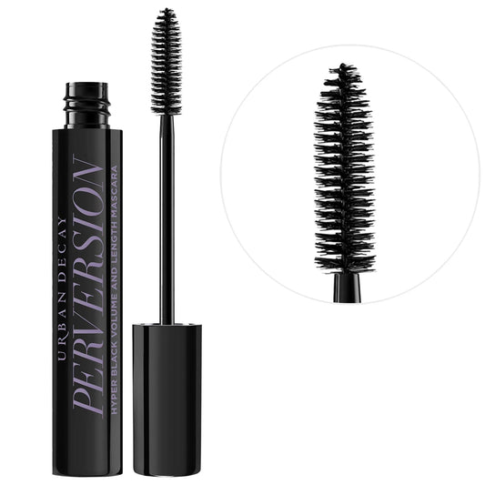Perversion Volumizing Mascara - Long-Lasting, Cruelty-Free, 16 Hour Wear - Dramatic Volume & Length