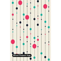 Blood Pressure Log: geometric pattern background from lines and circle cover - Paperback