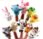 Hand Finger Puppets Plush Set – Animal Cartoon Toys for Kids