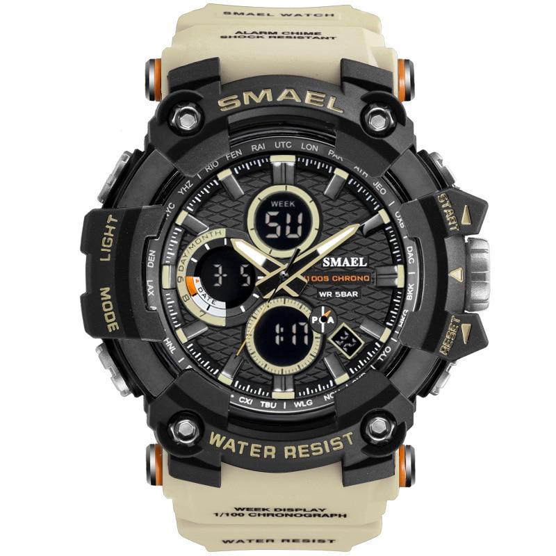 Analog-Digital Quartz Sports Watch - STEVVEX