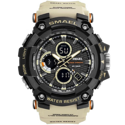 Analog-Digital Quartz Sports Watch - STEVVEX