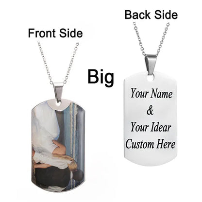 Personalized Photo & Name Necklace