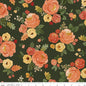 Happy Fall Days Floral Forest Cotton Wideback Fabric per yard