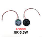 8Ω 0.5W Mini Ultra-Thin Horn Speaker 20–57mm (0.79–2.24in) with P2.0 Terminal Wire
