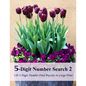 5-Digit Number Search 2: 120 5-Digit Number Find Puzzles in Large Print - Paperback
