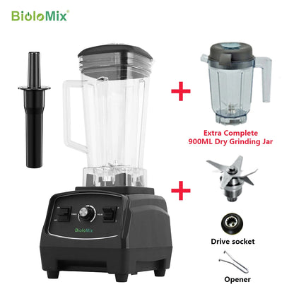 BioloMix G5200 High-Speed Countertop Blender with 2L Jar Options