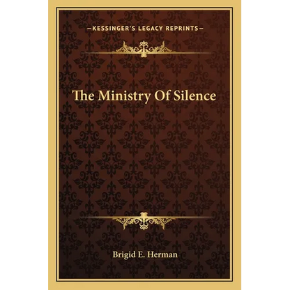 The Ministry Of Silence - Paperback