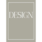Design: A decorative book for coffee tables, bookshelves and end tables: Stack style decor books to add home decor to bedrooms - Paperback