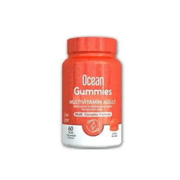 Orzax Ocean Gummies Multivitamin Adult - 60 Count Chewable Vitamin Gummies for Comprehensive Nutrition Support