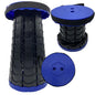 Portable Telescopic Folding Stool, Lightweight Plastic Camping & Fishing Seat, Queue Chair