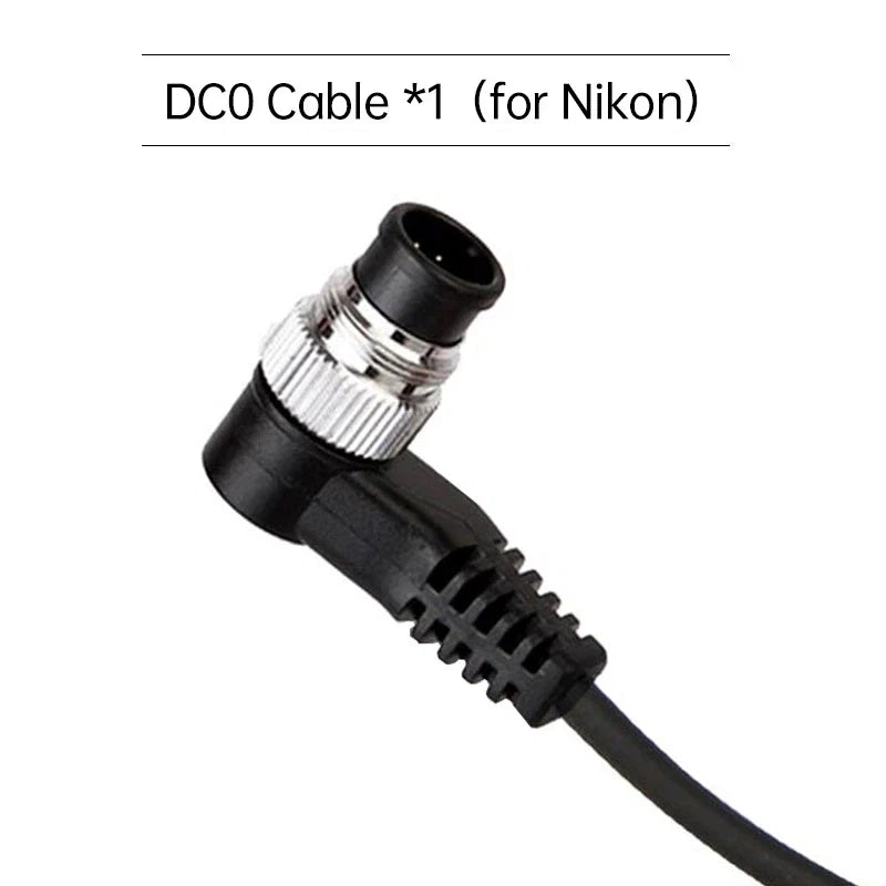 Pixel 30cm Shutter Release Remote Control Connecting DC0 DC2 N3 E3 S1 S2 Cable For Canon Nikon Sony Camera TW-283 T9