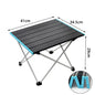 Ultralight Portable Folding Camping Table - High-Strength Aluminum Picnic & BBQ Table