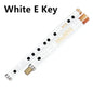 Bamboo Dizi Transverse Flute – Professional Woodwind Instrument in C D E F G Keys, 5 Colors