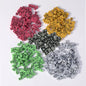 50-Pack 8mm Mini Plastic Dice (6 Colors) – Standard 6-Sided Game Dice for Board Games & Party Favors