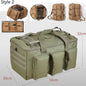 55L Tactical Duffel Backpack – Convertible Weekend Travel, Gym & Camping Bag with MOLLE Webbing