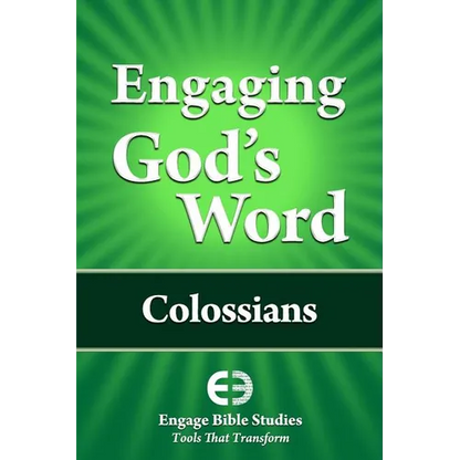 Engaging God's Word: Colossians - Paperback