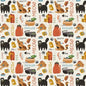 Here Kitty, Kitty Meow 43"/44" Fabric Per Yard