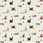 Here Kitty, Kitty Play Time 43"/44" Fabric Per Yard