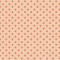 Here Kitty, Kitty Polka Paws Orange 43"/44" Fabric Per Yard
