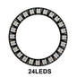 WS2812B RGB LED Pixel Ring - Individually Addressable 8/16/24/35/45-LED DC 5V