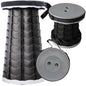 Portable Telescopic Folding Stool, Lightweight Plastic Camping & Fishing Seat, Queue Chair