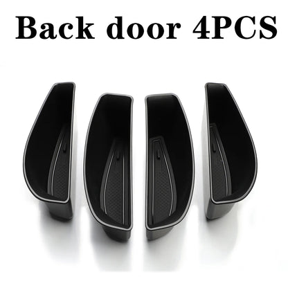 Car Door Handle Storage Tray Organizer for ID.4, Armrest Holder — 2pc (Front) or 4pc (Front & Rear)