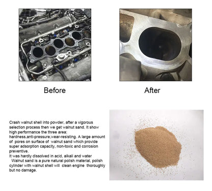 AUTOOL HTS558 Walnut-Shell Engine Intake Carbon Cleaning Machine