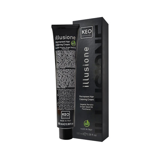 Keo Professional Illusione Hair Dye 100ml - Professional Quality Hair Color for At-Home Use