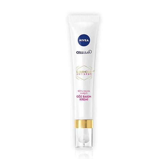 Nivea Luminous630 Dark Circle Treatment Eye Cream - Anti-Aging Hydrating Eye Care for Reduced Puffiness & Fine Lines