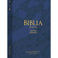 Biblia Rvr 1960 Letra Súper Gigante Cuero Genuino Azul Con Índice (Bible Rvr 1960 Super Giant Print Genuine Leather Bllue (Spanish Edition) - Leather