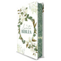 Biblia Rvr 1960 Letra Grande Tamaño Manual, Tapa Dura Con Flores Blancas Y Cantos Pintados / Spanish Bible Rvr 1960 Handy Size White Flowers Sprayed E - Hardcover