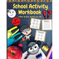 School Activity Workbook for kids Ages 8-10: Brain Challenging Activity Book, Math, Writing and More - Paperback
