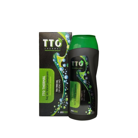 TTO Thermal 2-in-1 Shampoo and Body Wash - 400ml, Multi-purpose Hair and Body Care