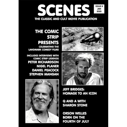 Scenes Issue 8: The Classic and Cult Movie Publication - Comic Strip Presents, Sharon Stone - Paperback