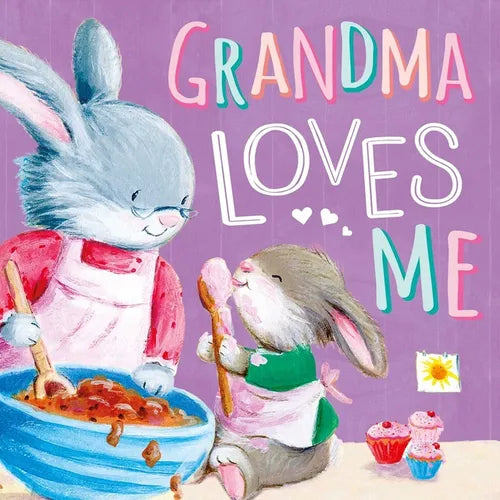 Grandma Loves Me - Board Book