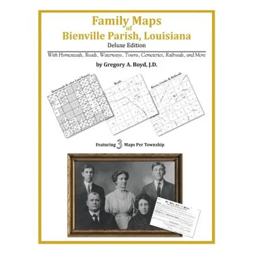 Family Maps of Bienville Parish, Louisiana - Paperback