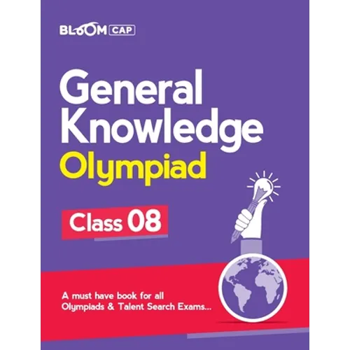 Bloom CAP General Knowledge Olympiad Class 8 - Paperback