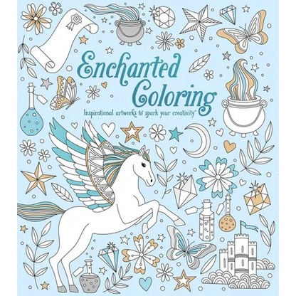Enchanted Coloring: Inspirational Artworks to Spark Your Creativity - Paperback