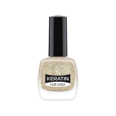 Golden Rose Keratin Nail Polish - Long Lasting Color & Nourishing Formula, Cruelty-Free Beauty