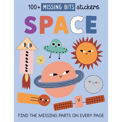 Space, Missing Bits Stickers - Paperback