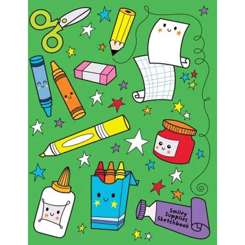 Smiley Supplies Sketchbook: Jumbo Drawing Pad For Sketching, Doodling And Coloring - Paperback