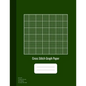 Cross Stitch Graph Paper: 14 Lines Per Inch, Graph Paper for Embroidery and Needlework, 8.5''x11'', 100 Sheets, Green Cover - Paperback