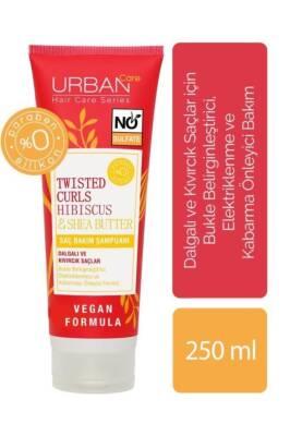 Urban Care Curly Hair Shampoo with Hibiscus & Shea Butter - Moisturizing, Sulfate-Free, 8.45 fl oz